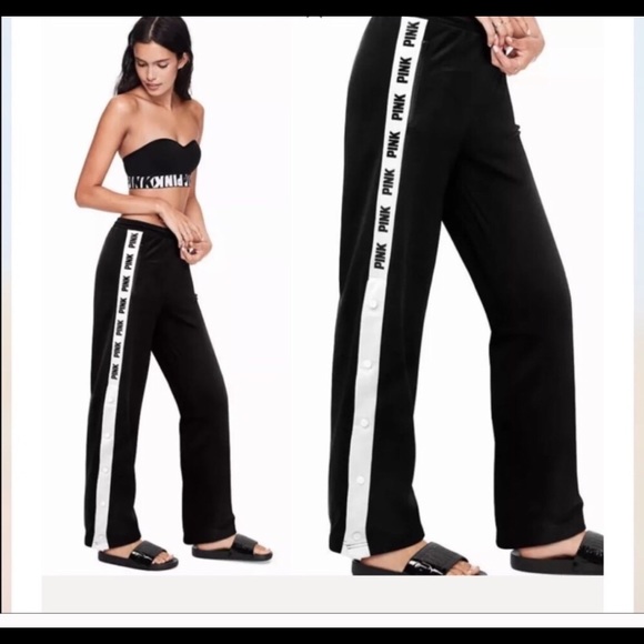 Victoria’s Secret snap side track pants size M - Picture 1 of 6